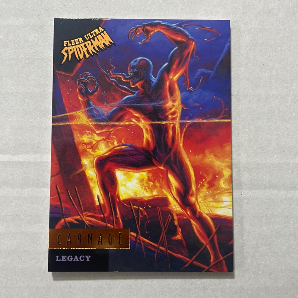 2017 Fleer Ultra Marvel Spider-Man Legacy Carnage #L3